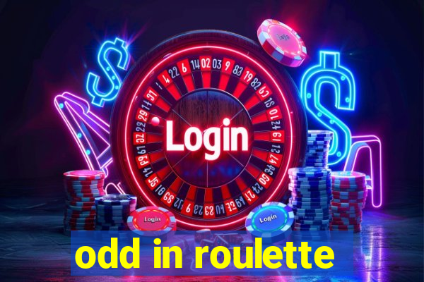 odd in roulette