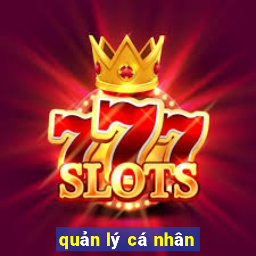 quản lý cá nhân