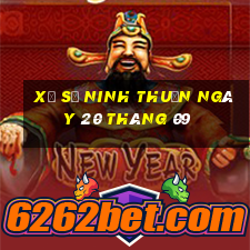 xổ số ninh thuận ngày 20 tháng 09