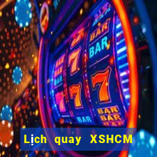 Lịch quay XSHCM ngày thứ năm