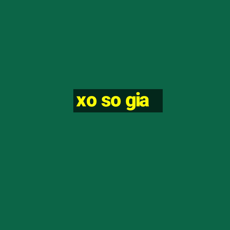 xo so gia