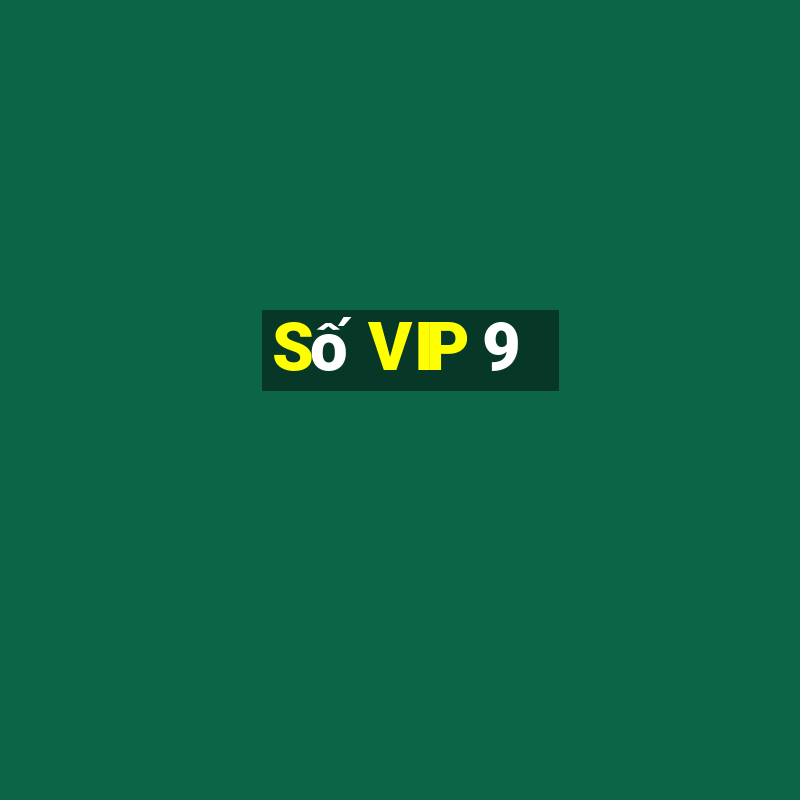 Số VIP 9