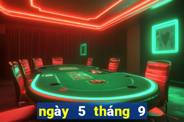 ngày 5 tháng 9 xổ số bến tre