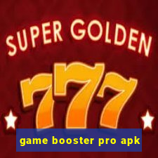 game booster pro apk