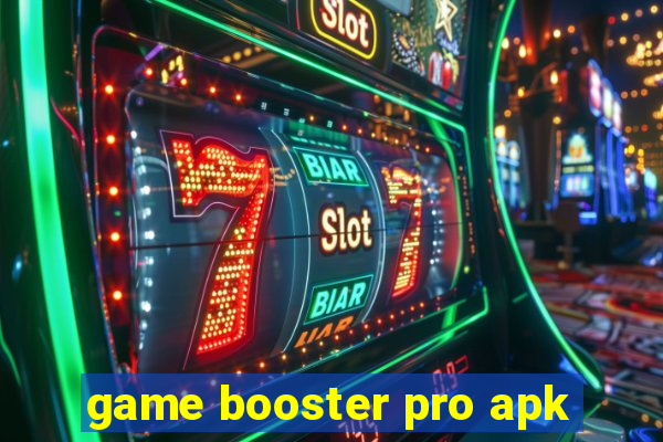 game booster pro apk