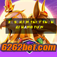 xổ số kiến thiết thứ hai hàng tuần