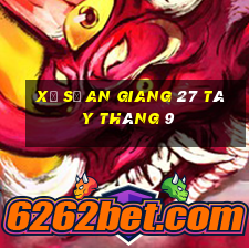 xổ số an giang 27 tây tháng 9