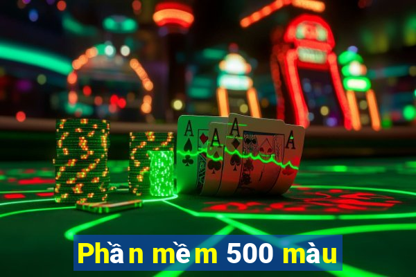 Phần mềm 500 màu