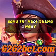 song thủ nuôi khung 3 ngày