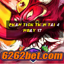 Phân tích thần tài 4 ngày 17