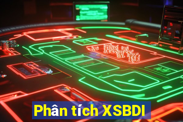 Phân tích XSBDI