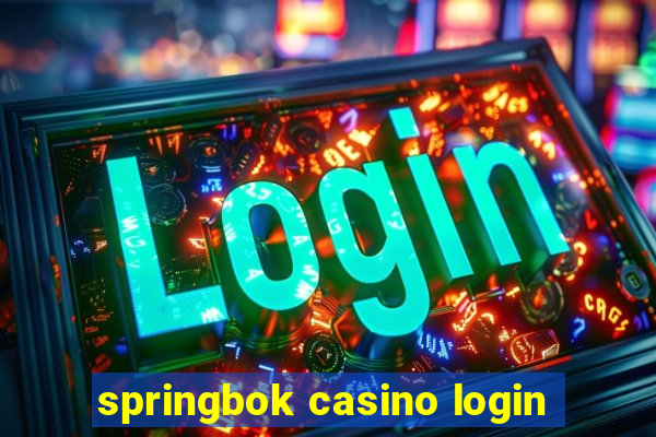 springbok casino login