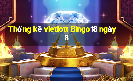 Thống kê vietlott Bingo18 ngày 8