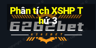 Phân tích XSHP Thứ 3