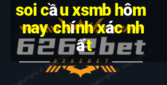 soi cầu xsmb hôm nay chính xác nhất