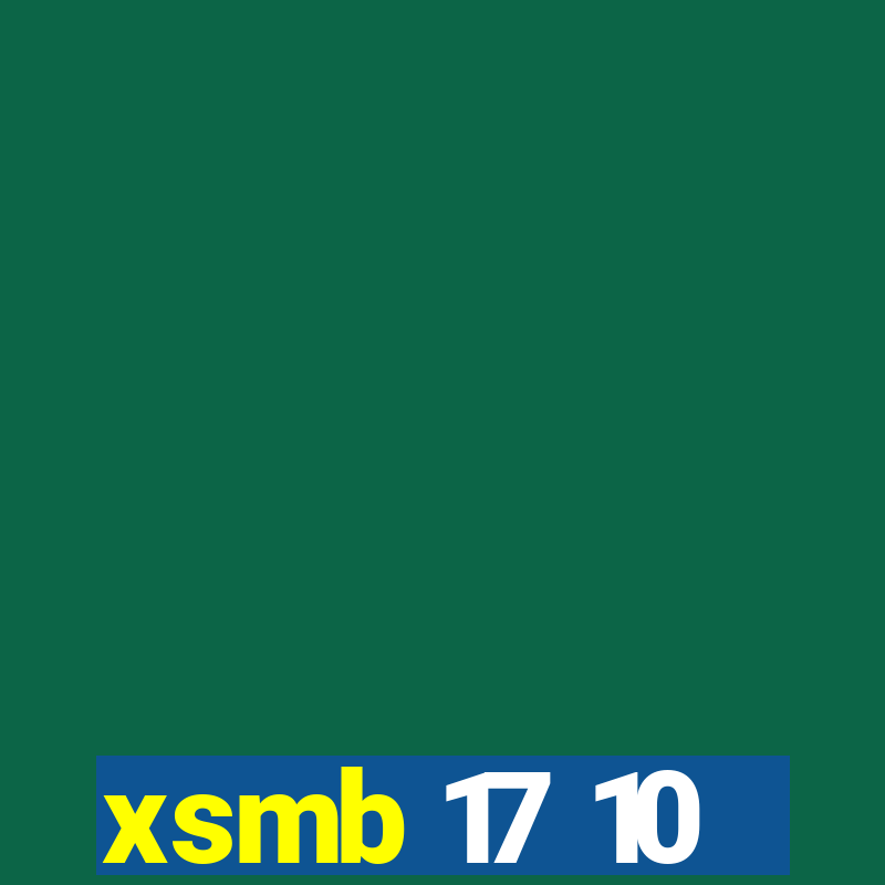 xsmb 17 10