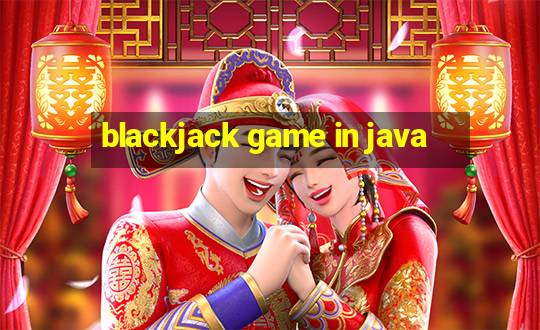 blackjack game in java