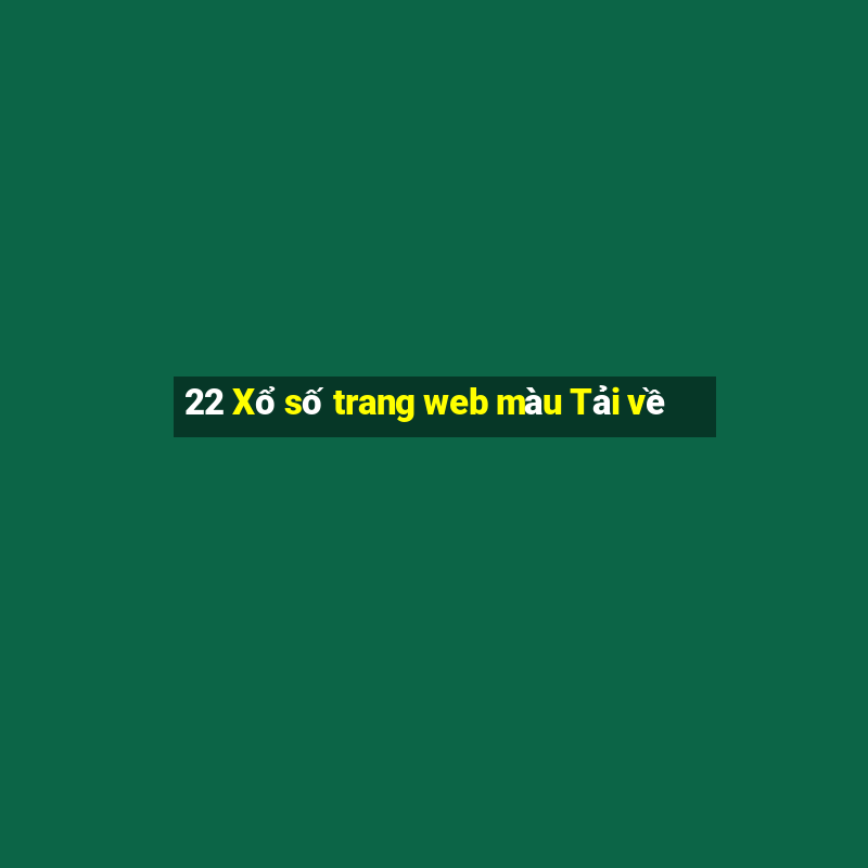 22 Xổ số trang web màu Tải về