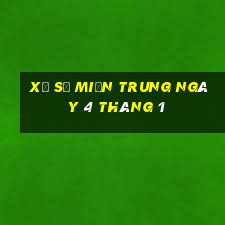 xổ số miền trung ngày 4 tháng 1