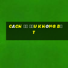 cách để đầu không bết