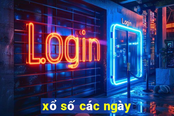 xổ số các ngày