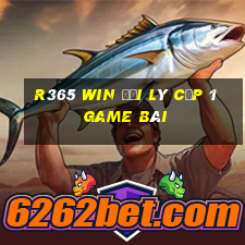 R365 Win Đại Lý Cấp 1 Game Bài