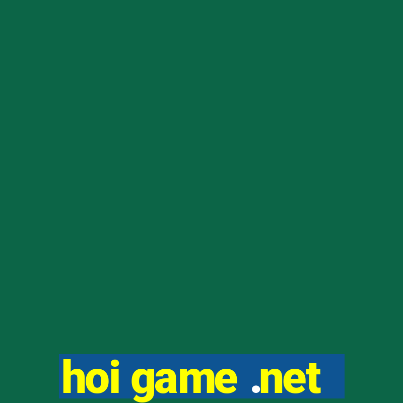 hoi game .net