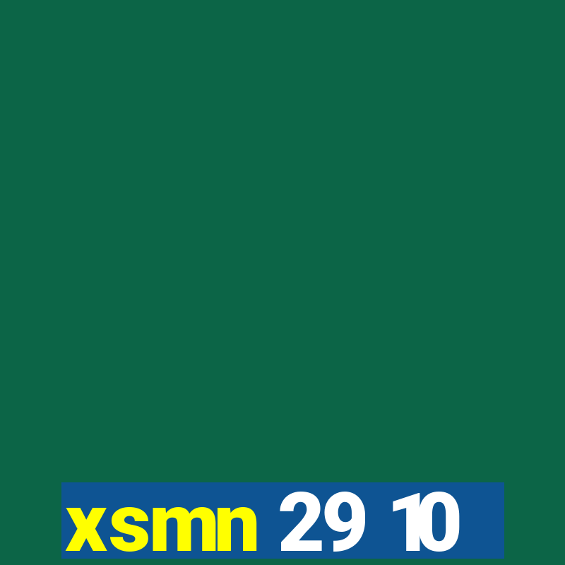 xsmn 29 10