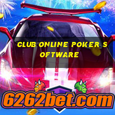 club online poker software