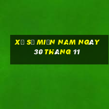 xổ số miền nam ngày 30 tháng 11