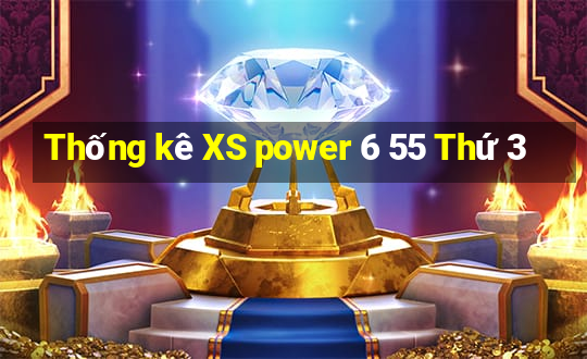 Thống kê XS power 6 55 Thứ 3