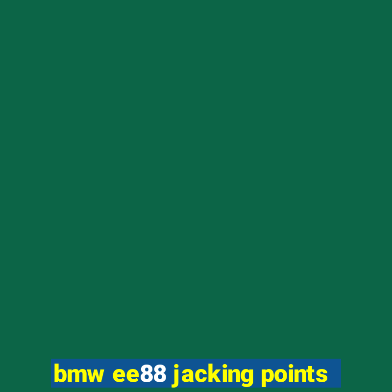 bmw ee88 jacking points