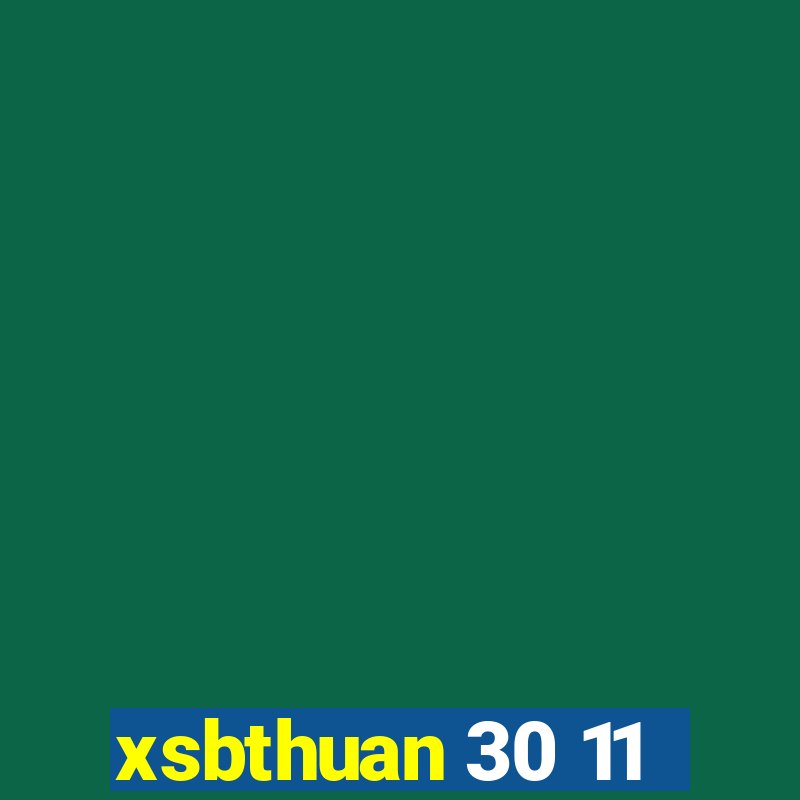 xsbthuan 30 11