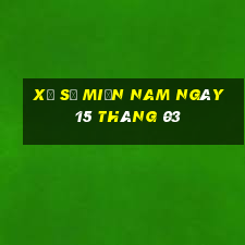 xổ số miền nam ngày 15 tháng 03