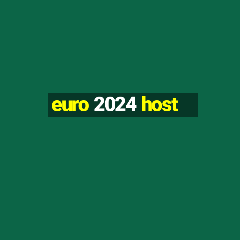 euro 2024 host