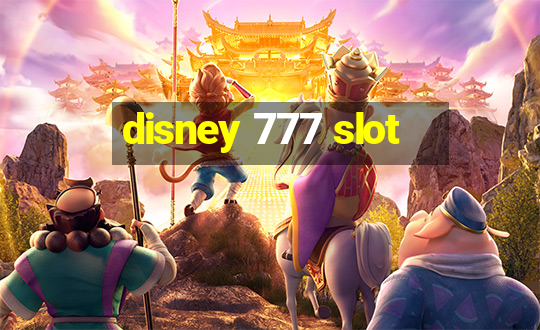 disney 777 slot