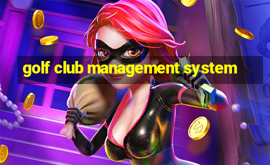 golf club management system