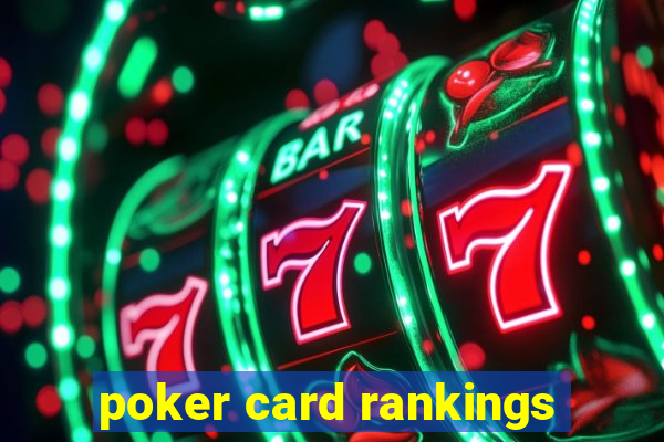 poker card rankings