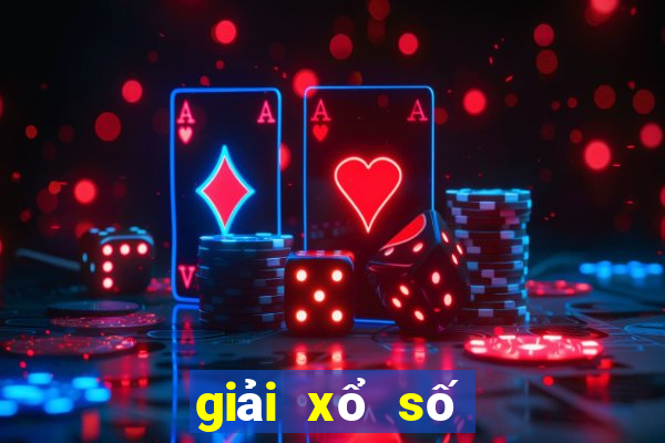 giải xổ số cà mau