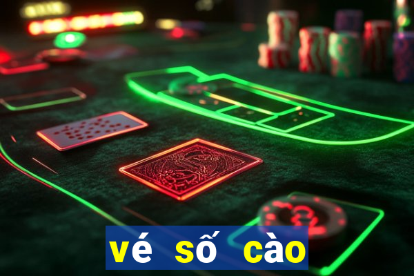 vé số cào lừa đảo