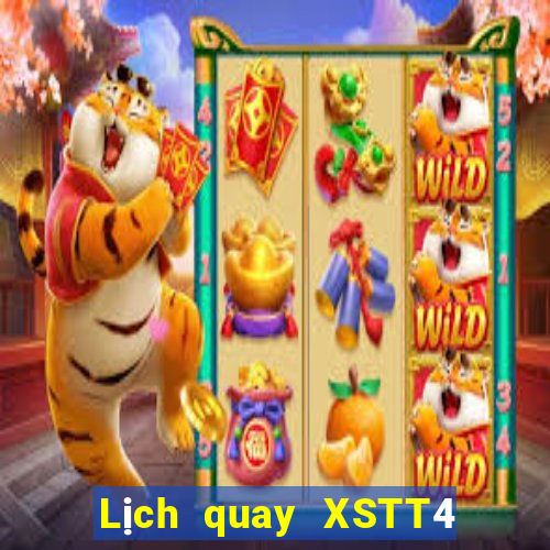 Lịch quay XSTT4 ngày 18