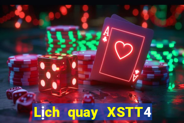 Lịch quay XSTT4 ngày 18