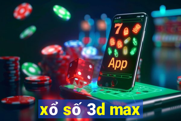 xổ số 3d max