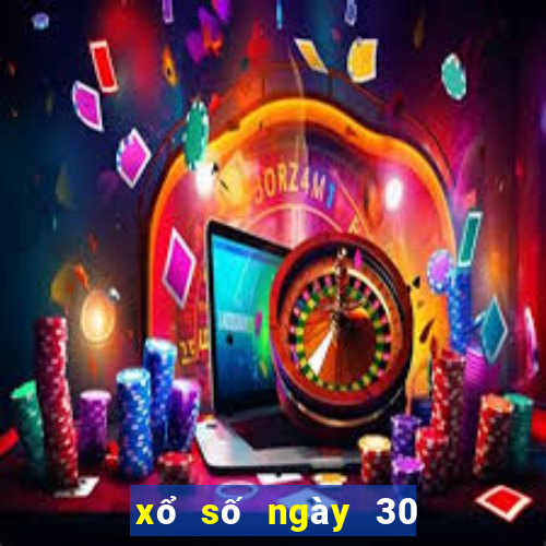 xổ số ngày 30 tháng 5