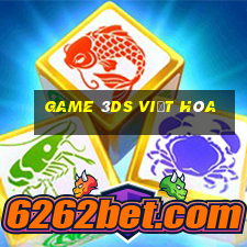 game 3ds việt hóa