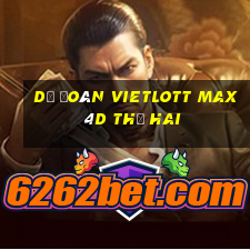 Dự Đoán vietlott Max 4D thứ hai