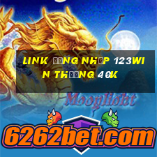 Link đăng nhập 123Win Thưởng 40k