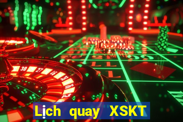 Lịch quay XSKT ngày 10