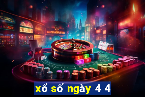 xổ số ngày 4 4