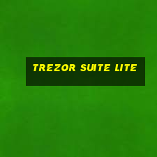 trezor suite lite